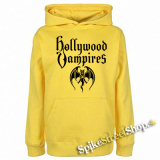 HOLLYWOOD VAMPIRES - Logo - žltá detská mikina