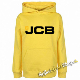 JCB - Logo - žltá detská mikina