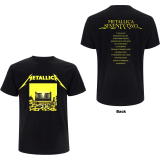 METALLICA - 72 Seasons Squared Cover - čierne pánske tričko