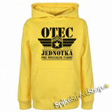 OTEC - Jednotka pre špeciálne úlohy - žltá detská mikina