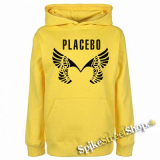PLACEBO - Wings Logo - žltá detská mikina
