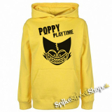POPPY PLAYTIME - Logo Teeth Smile - žltá detská mikina