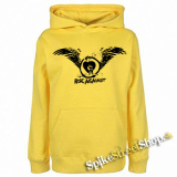 RISE AGAINST - Wings Logo - žltá detská mikina