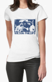 WILSON PHILLIPS - biele dámske tričko