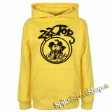 ZZTOP - Man - žltá detská mikina