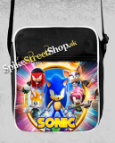 SONIC THE HEDGEHOG - Ježko Sonic - retro taška na rameno