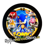 SONIC THE HEDGEHOG - Ježko Sonic - nástenné hodiny