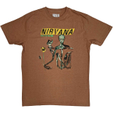 NIRVANA - Incesticide - hnedé pánske tričko