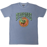 RAMONES - Crest Psych - modré pánske tričko
