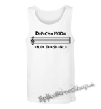 DEPECHE MODE - Enjoy The Silence - Mens Vest Tank Top - biele