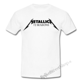 METALLICA - 72 Seasons Logo Black - biele detské tričko