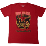 WU-TANG CLAN - Brick Wall - červené pánske tričko