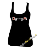 DEPECHE MODE - Memento Mori Logo Crest - Ladies Vest Top