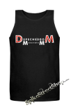 DEPECHE MODE - Memento Mori Logo Crest - Mens Vest Tank Top - čierne