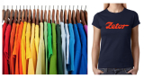 ZETOR - Červené logo - farebné dámske tričko