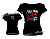 ASKING ALEXANDRIA - Red Logo - dámske tričko