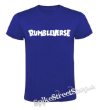 RUMBLEVERSE - Logo - kráľovskymodré pánske tričko
