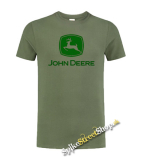 JOHN DEERE - Logo Green - olivové detské tričko