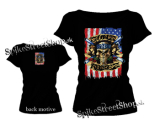 GUNS N ROSES - American Flag - dámske tričko