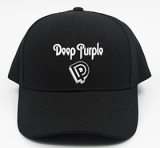 DEEP PURPLE - Logo Crest - čierna šiltovka (-30%=AKCIA)