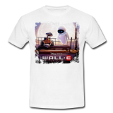 WALL-E - Motive 2 - biele pánske tričko