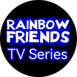 RAINBOW FRIENDS - Logo TV Series - odznak