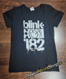 BLINK 182 - Logo - čierne dámske tričko