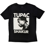 2 PAC - TUPAC - Eyes Closed - čierne pánske tričko