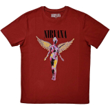 NIRVANA - In Utero - červené pánske tričko