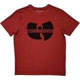 WU-TANG CLAN - Logo - červené pánske tričko