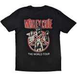 MOTLEY CRUE - Vintage World Tour - čierne pánske tričko