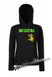 SEPULTURA - Brasil Yellow Logo - čierna dámska mikina