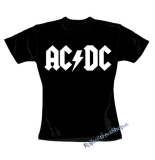 AC/DC - Logo - čierne dámske tričko