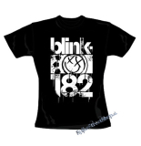 BLINK 182 - Three Bars - čierne dámske tričko