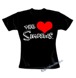 I LOVE THE SIMPSONS - čierne dámske tričko