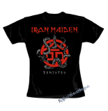 IRON MAIDEN - Senjutsu Snake - čierne dámske tričko
