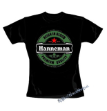 JEFF HANNEMAN - Hanneman Badge Trace - čierne dámske tričko