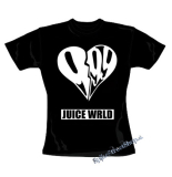 JUICE WRLD - Broken Heart - čierne dámske tričko