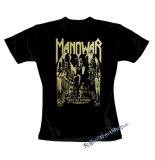 MANOWAR - Battle Hymns Gold - čierne dámske tričko