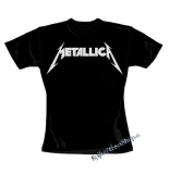 METALLICA - Logo - čierne dámske tričko