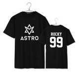ASTRO - ROCKY 99 - čierne detské tričko