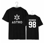 ASTRO - MOONBIN 98 - čierne detské tričko