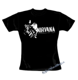 NIRVANA - Kurt Cobain - čierne dámske tričko