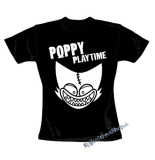 POPPY PLAYTIME - Logo Teeth Smile - čierne dámske tričko