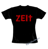 RAMMSTEIN - Zeit Crest - čierne dámske tričko