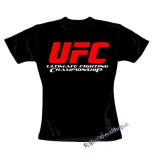 UFC - Ultimate Fighting Championship - čierne dámske tričko
