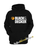BLACK & DECKER - Logo - čierna detská mikina