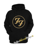 FOO FIGHTERS - Gold Logo - čierna detská mikina