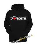 I LOVE ROXETTE - Motive 2 - čierna detská mikina