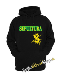 SEPULTURA - Brasil Yellow Logo - čierna detská mikina